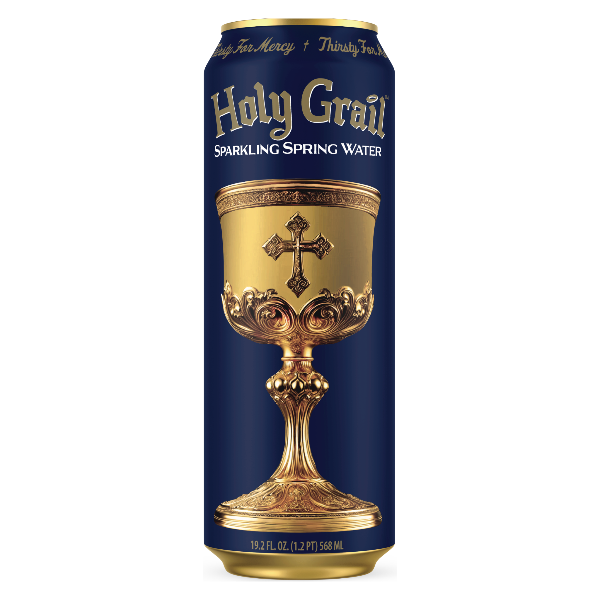 Holy Grail Sparkling Spring Water 24-Pack