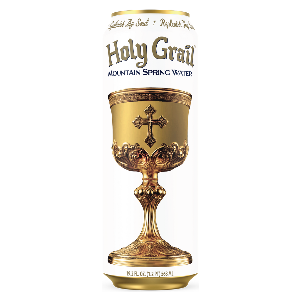 Holy Grail Mountain Spring Water 24-Pack