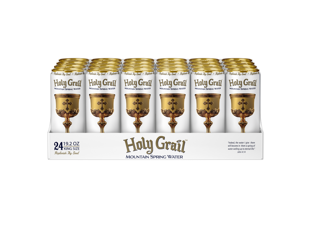 Holy Grail Mountain Spring Water 24-Pack