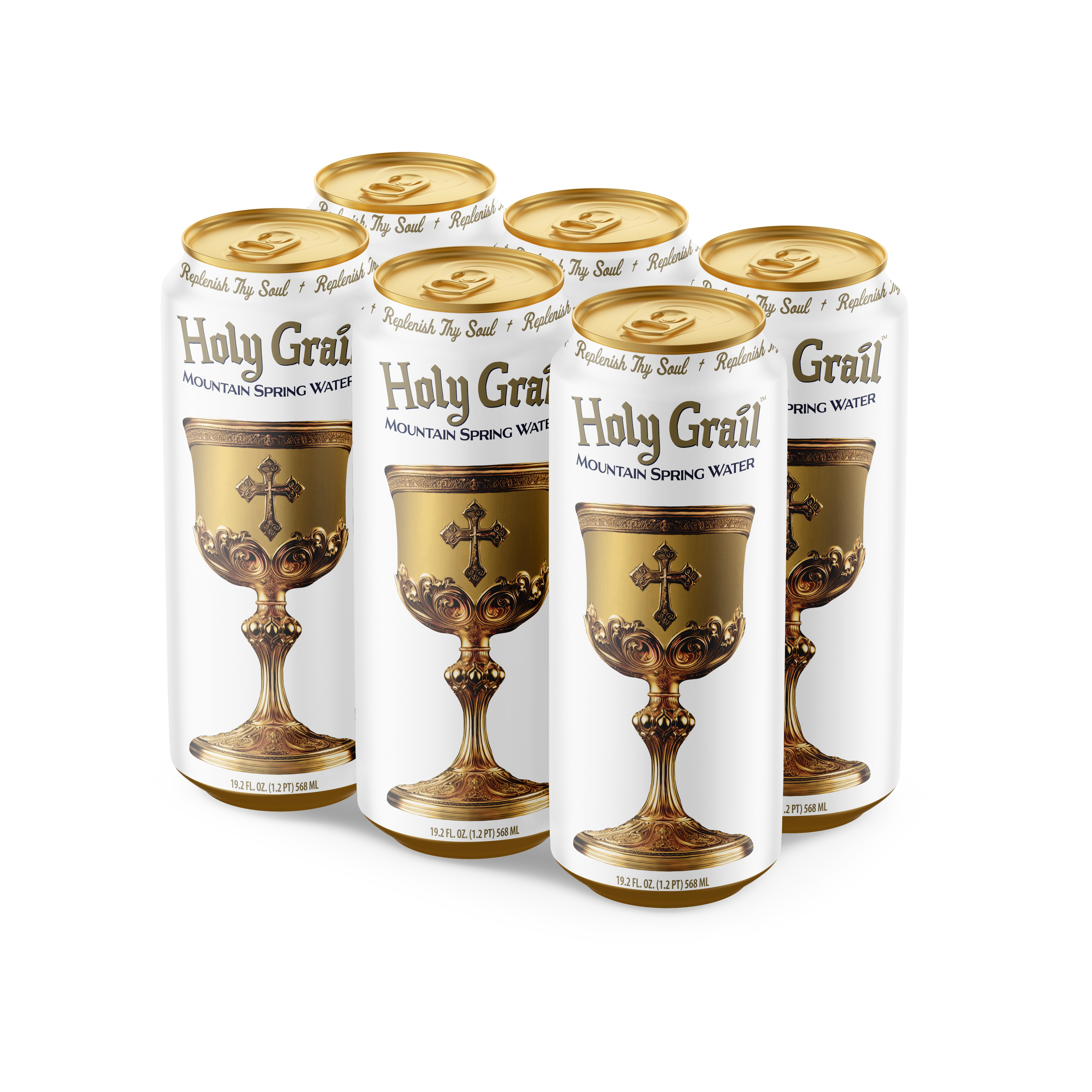 Holy Grail Mountain Spring Water 6-Pack